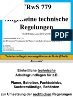 Steinwachs - TRWS 779 Allgemeine Anforderungen