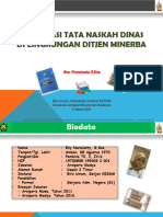 Sosialisasi TND 5 April 2023 Ditjen Minerba