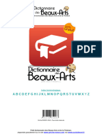 dictionnaire des beaux arts