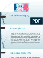 Gender Stereotyping