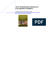 Solutions Manual For Comprehensive Assurance Systems Tool 3e by Ingraham 0133099210