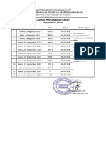 Contoh Jadwal Ijazah