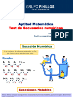 Test de Secuencias Numéricas 2 Solución