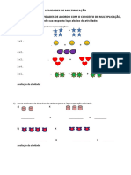 Atividades de Multiplicação