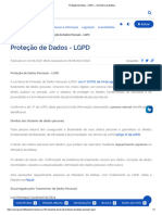 Proteção de Dados LGPD Ministério Da Defesa