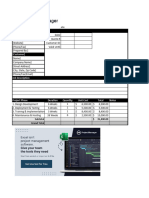 Project Estimate Template