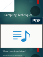 Sampling Techniques