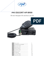 Manual de Utilizare Statie Radio Auto CB Pni Escort HP 8900