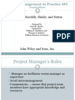 Mantel, Meredith, Shafer, and Sutton: Project Management in Practice ISV