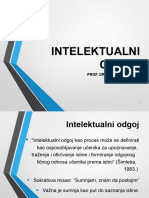 Intelektualni Odgoj