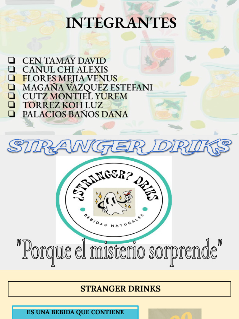 Stranger Drinks | PDF