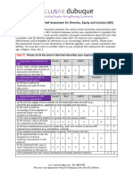 Inclusive Dubuque's Self Assessment