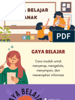 Gaya Belajar Anak