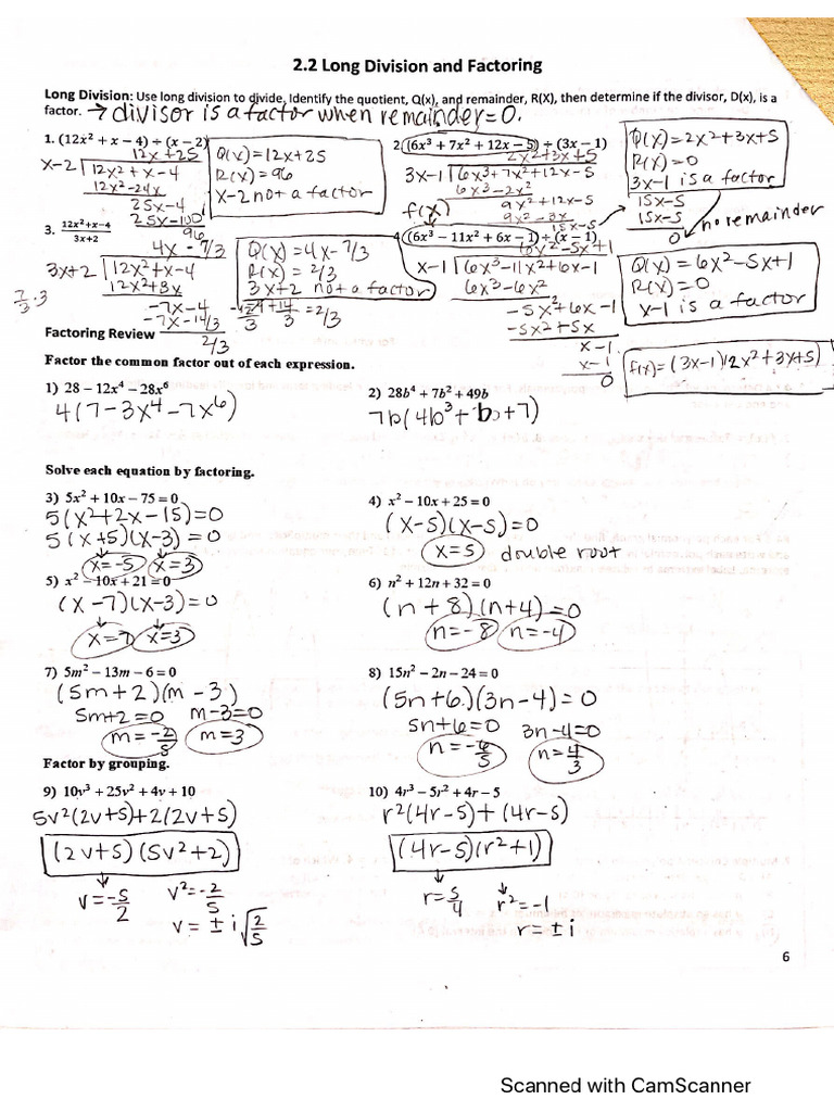 Lesson+2 2+notes+answer+key | PDF