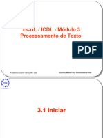 Module 3 Processamento de Texto