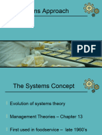 The Systems Approach