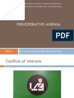 Perioperative Anemia