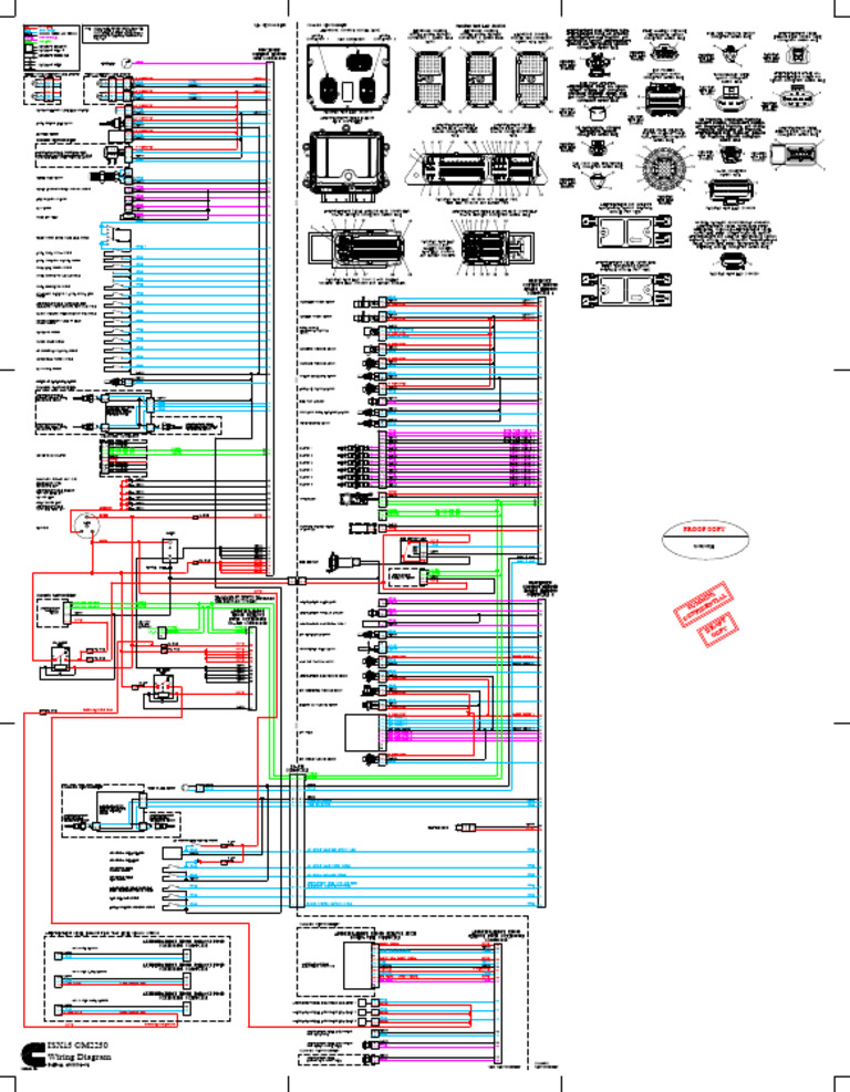 Diagrama Cummins Isx Cm2250 | PDF