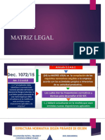 Diapositivas Matriz Legal