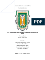 Teoría Del Estado Constituciones Mexicanas