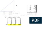 Evaluación Financiera de Proyectos