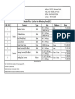 Dealer Price List 