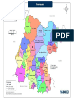 Mapas de Guanajuato México - A color, blanco y negro y para imprimir