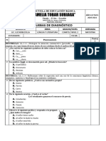 Prueba Diagnostica-4°grado 2020