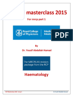 Masterclass 2015 Haematology