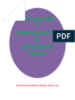 Instalación y Configuración de Servidores Proxy