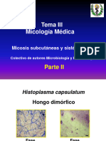 Micosis Subcutaneas y Sistemicas. Parte II