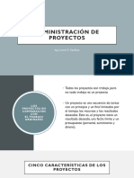 Administración de Proyectos