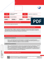 Fundamentos de Programación: Guía Docente de La Asignatura