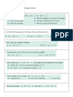 E Quadratics Worksheet All