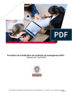 GP01 Certification de Systèmes de Management 2017-04-07