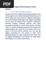 How To Do Digital Marketing For Real Estate: September 12, 2023