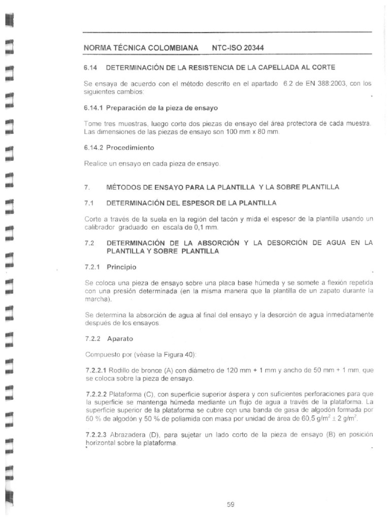 5 - NTC Iso 20344 | PDF