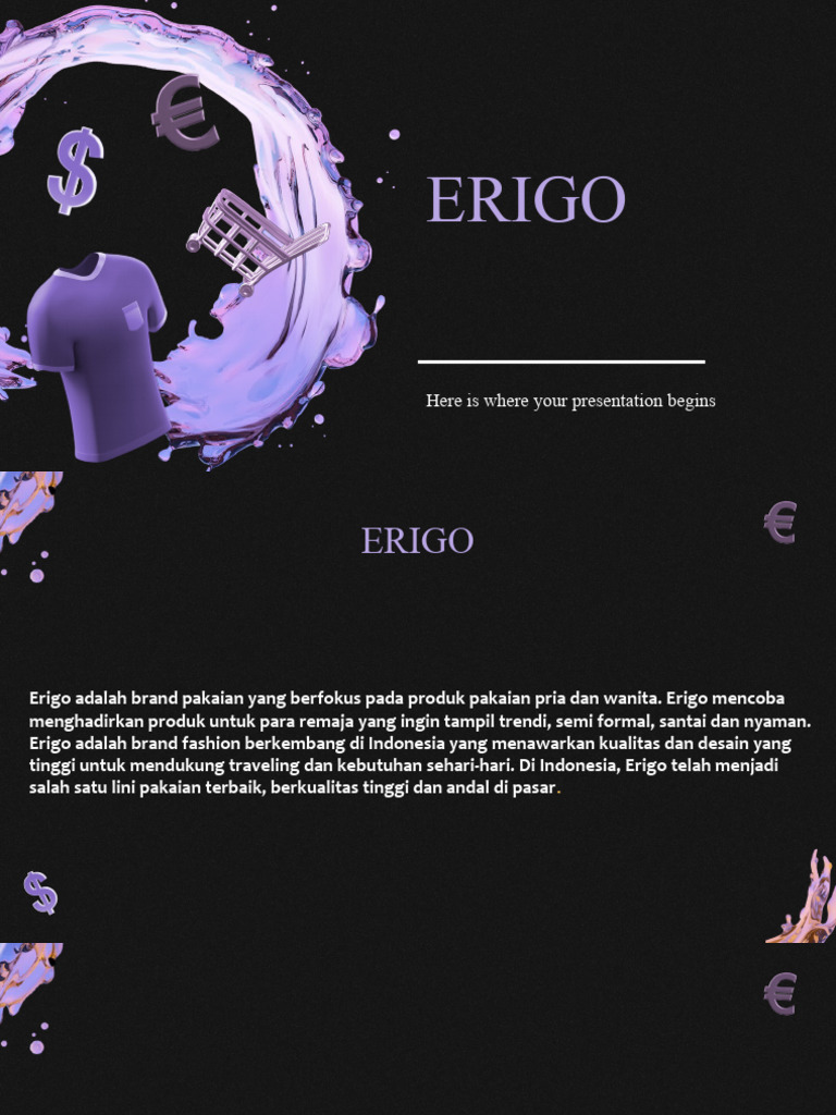 Urban Clothing Brand Pitch Deck by Slidesgo PDF