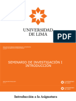 Unidad 1 - Presentación Curso Pa. - Introducción - Antecedentes, Planteamiento Del Problema y Justificación