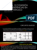 Semana 12. Conexión Entre Resistencias en Serie y en Paralelo Alumnos