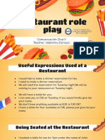 Restaurant Role Play