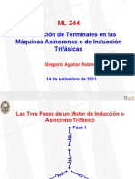 Numeración de Terminales en Las Máquinas Asíncronas o de Inducción Trifásicas