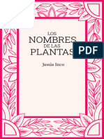 Los Nombres de Las Plantas