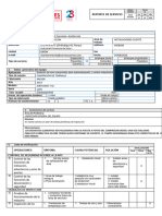 Reporte de Servicio