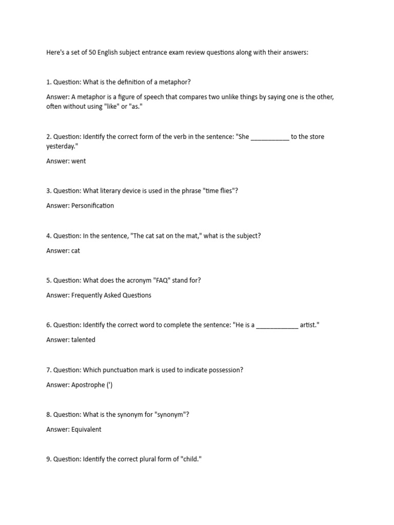 english-subject-entrance-exam-reviewer-pdf-question-verb