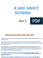 Much Ado Act 5