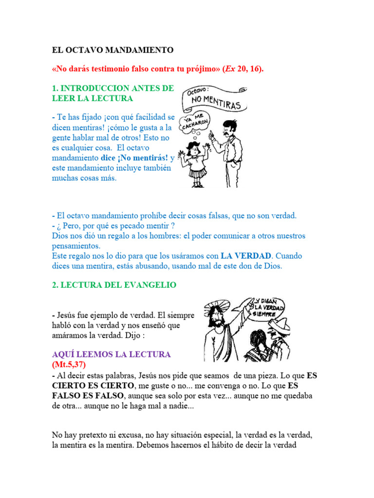 El Octavo Mandamiento PDF