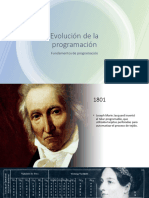 Evolución de La Programación FDP