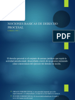 Nociones Basicas de Derecho Procesal