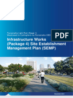 Site Establishment Management Plan (SEMP) - Website